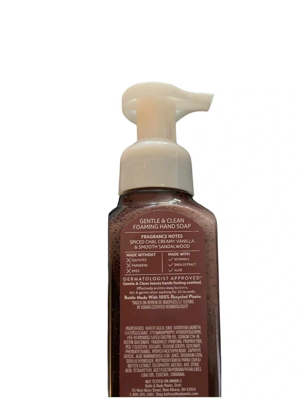 BATH & BODY WORKS WRAPPED IN SPICE FOAMING HAND SOAP